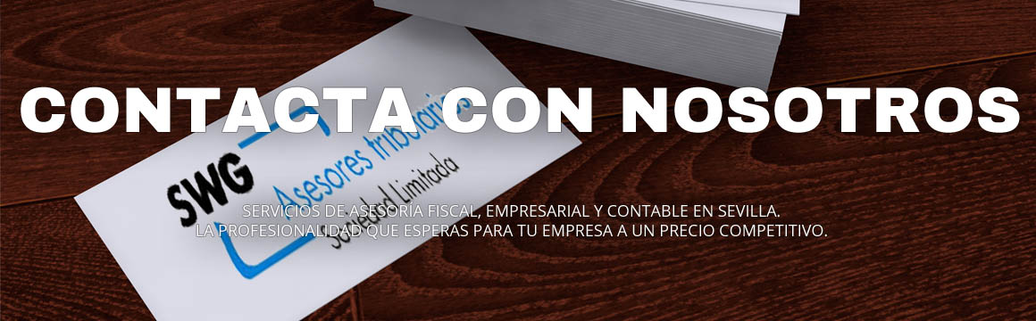 Contacta con SWG Asesores en Sevilla